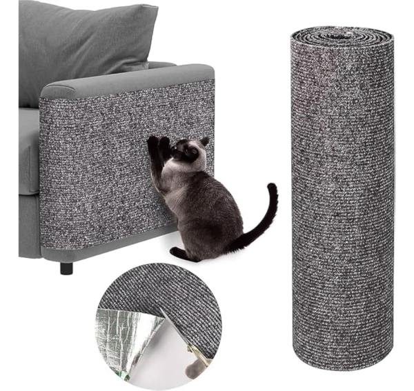 Rascador alfombra autoadhesivo gatos
